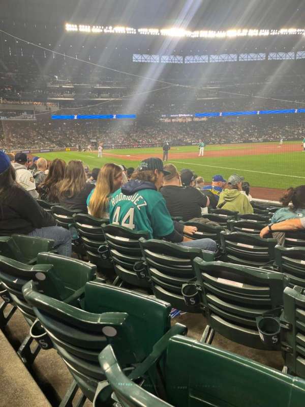 T-Mobile Park, section: 116, row: 9, seat: 1