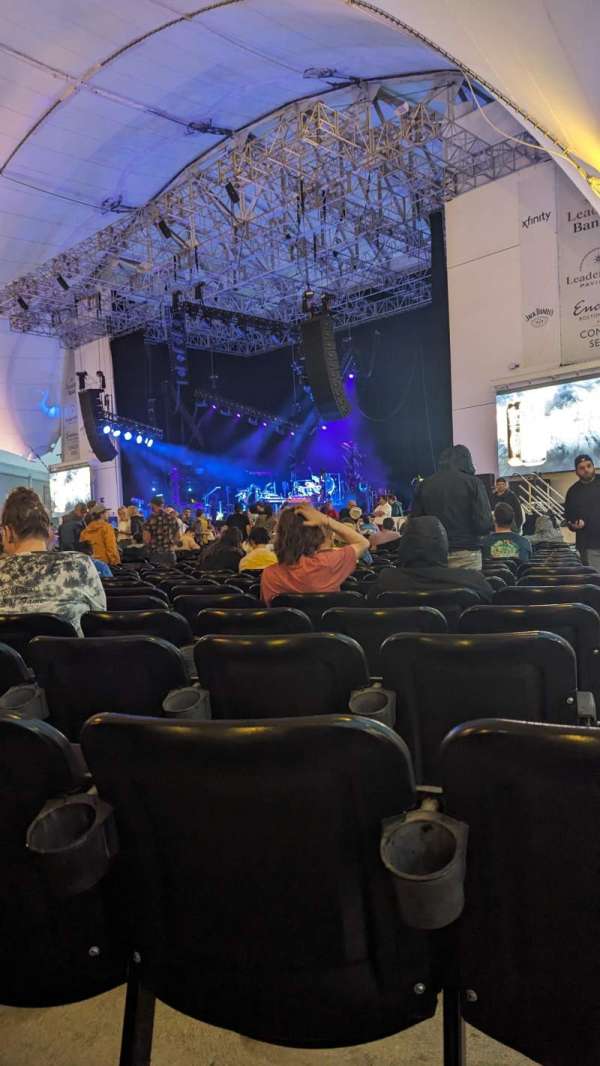 Leader Bank Pavilion, section: 1, row: Ee, seat: 3