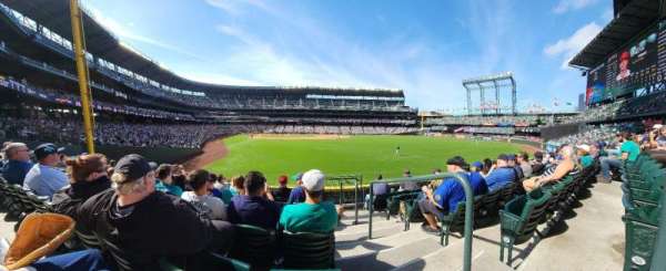 T-Mobile Park, section: 109, row: 28, seat: 1