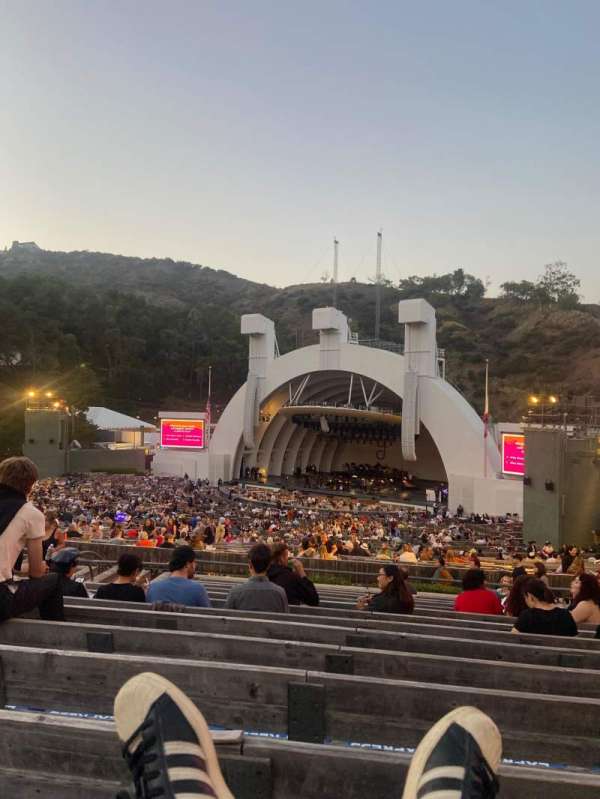 Hollywood Bowl, section: F2, row: 13, seat: 110