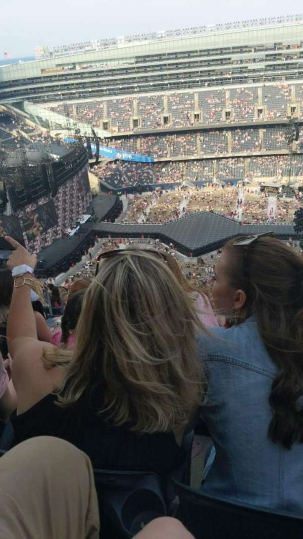 Soldier Field, section: 438, row: 35, seat: 8