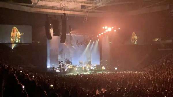 MVP Arena, section: 102, row: J, seat: 1