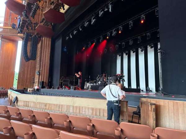 Filene Center, section: Prime Orchestra R, row: D, seat: 28