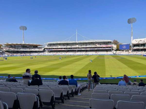 Lord's Cricket Ground, section: mound lower 5, row: 15, seat: 80