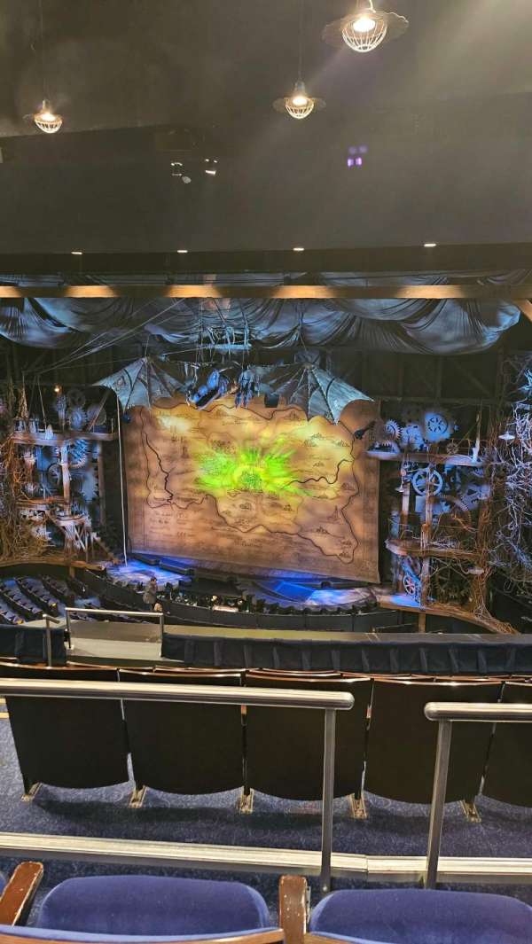 Gershwin Theatre, section: Rear Mezzanine R, row: G, seat: 10