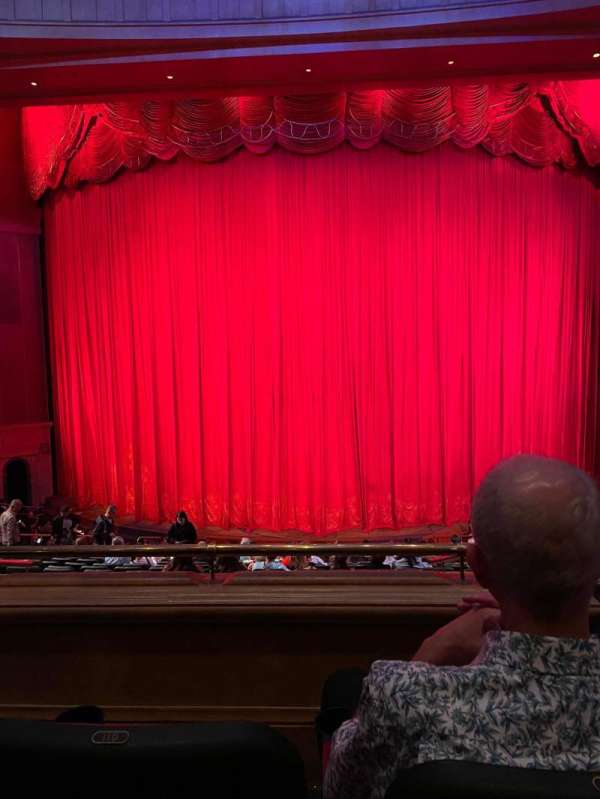 O Theatre, section: 203, row: R, seat: 12