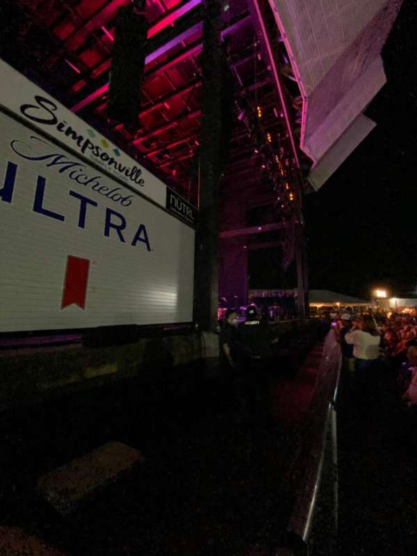 CCNB Amphitheatre, section: 3, row: A, seat: 14