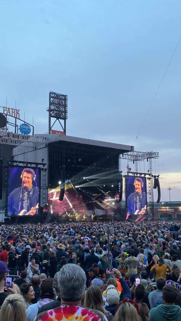 Oracle Park, section: 127, row: 12, seat: 9