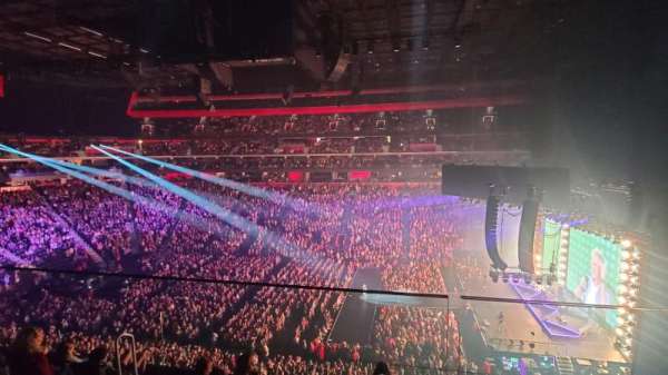 Little Caesars Arena, section: M9, row: 1, seat: 12