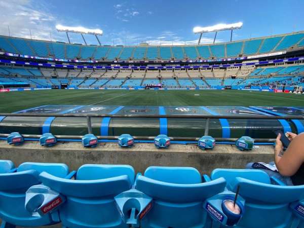 Bank of America Stadium, section: 131, row: 1, seat: 13