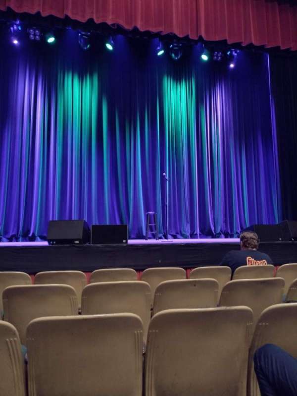 Wilshire Ebell Theatre, section: ORCH C, row: E, seat: 110