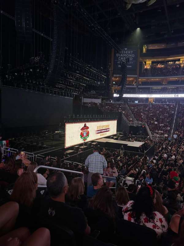Desert Diamond Arena, section: 102, row: N, seat: 16