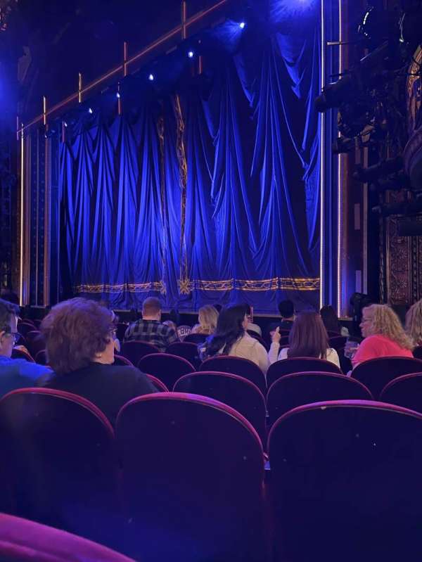 Lena Horne Theatre, section: Orchestra R, row: G, seat: 18