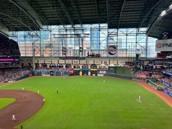 Daikin Park, section: 329, row: 1, seat: 11