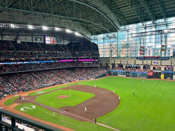 Daikin Park, section: 329, row: 1, seat: 11