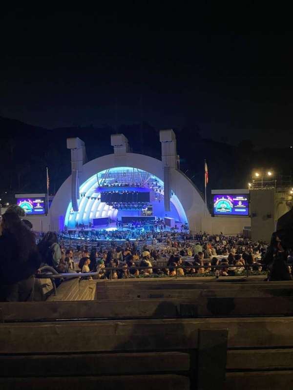 Hollywood Bowl, section: F1, row: 8, seat: 27