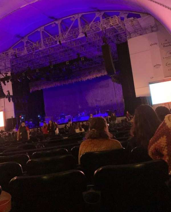 Leader Bank Pavilion, section: 1, row: HH, seat: 29