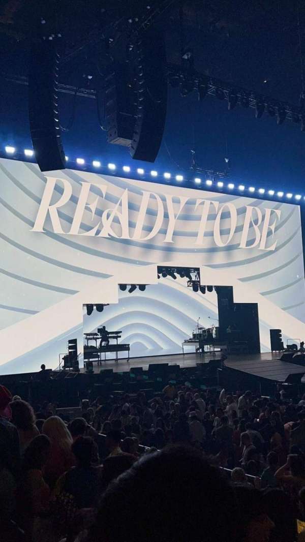 The O2, London, section: 102, row: H, seat: 59
