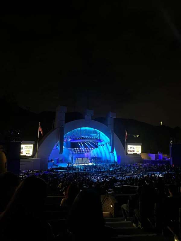 Hollywood Bowl, section: k2, row: 12, seat: 101