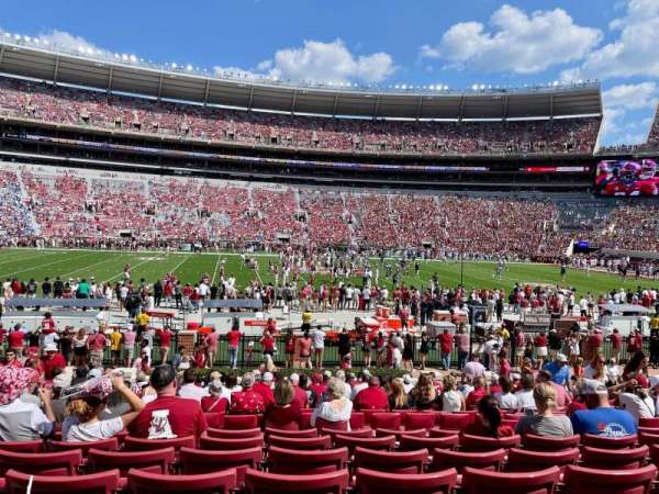 Bryant-Denny Stadium, section: H, row: 21