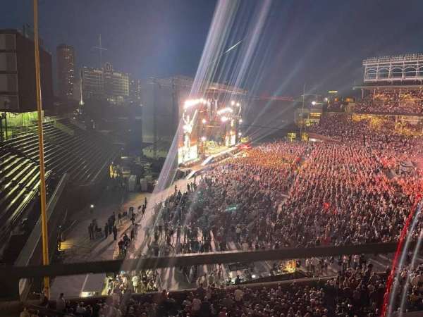 Wrigley Field, section: 303L, row: 1, seat: 5