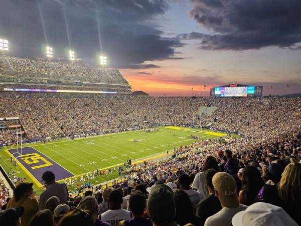 Tiger Stadium, section: 412, row: 39, seat: 14