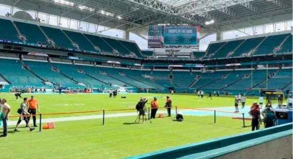 Hard Rock Stadium, section: 149, row: 2, seat: 24