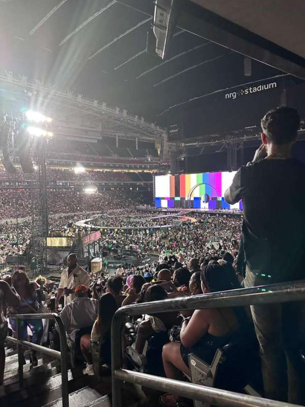 NRG Stadium, section: 134, row: HH, seat: 1-2