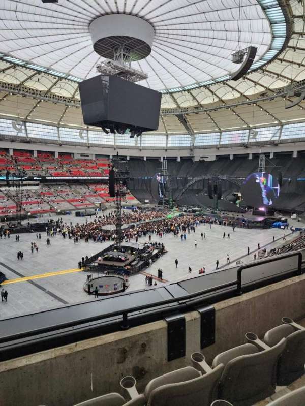 BC Place, section: 446, row: C, seat: 105