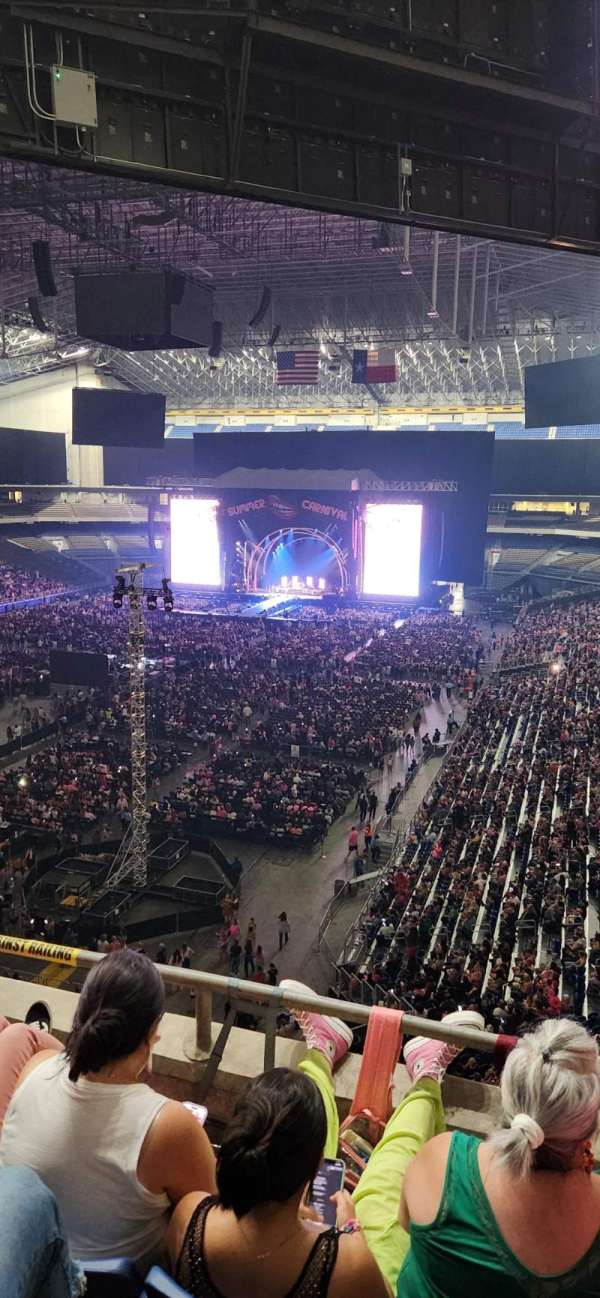 Alamodome, section: 345, row: 3, seat: 8