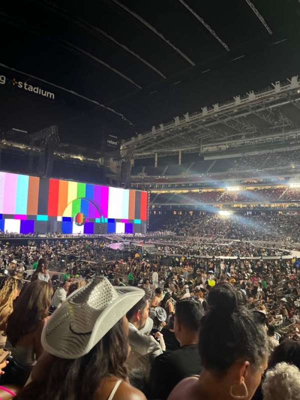 NRG Stadium, section: 104, row: p, seat: 3