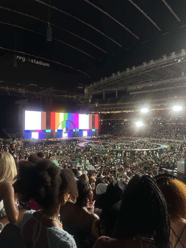 NRG Stadium, section: 103, row: CC, seat: 4