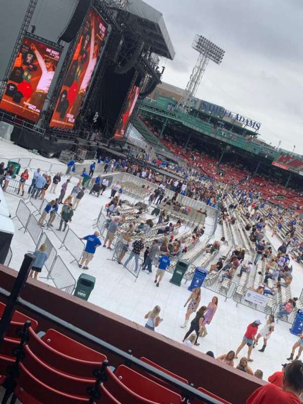 Fenway Park, section: Grandstand 33, row: 3, seat: 9