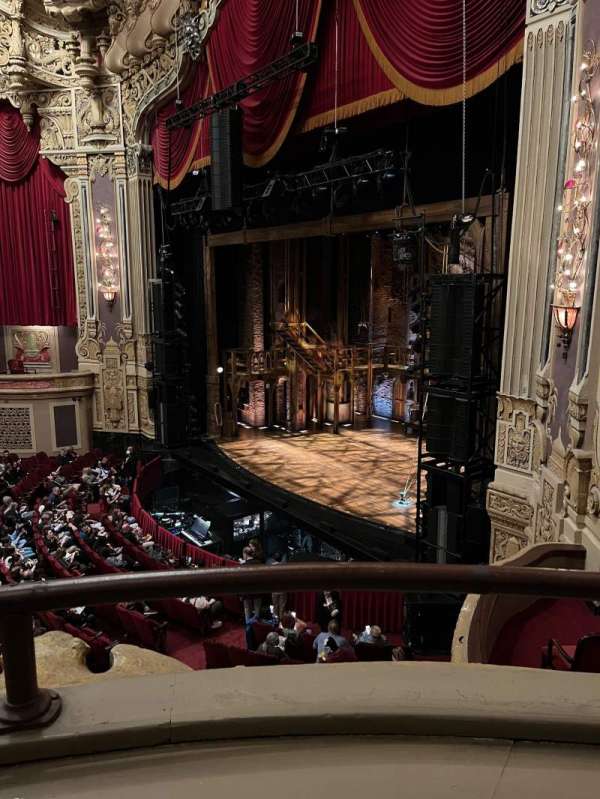 James M. Nederlander Theatre, section: Loge R, row: A, seat: 374