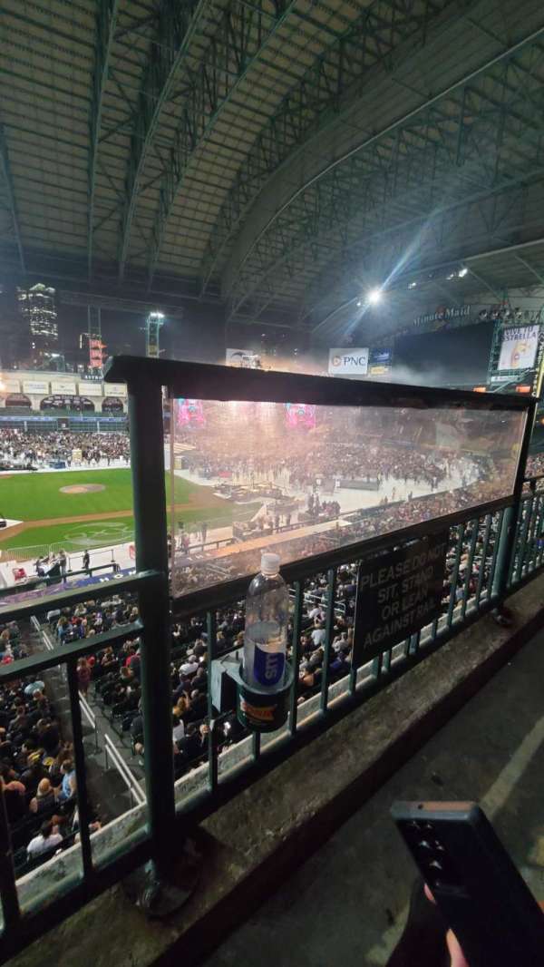 Daikin Park, section: 223, row: 1, seat: 1