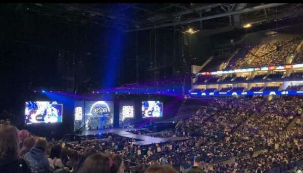 The O2, London, section: 103, row: z, seat: 115