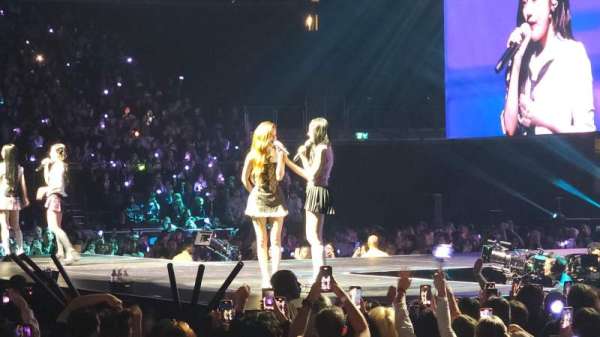 The O2, London, section: 111, row: C, seat: 353
