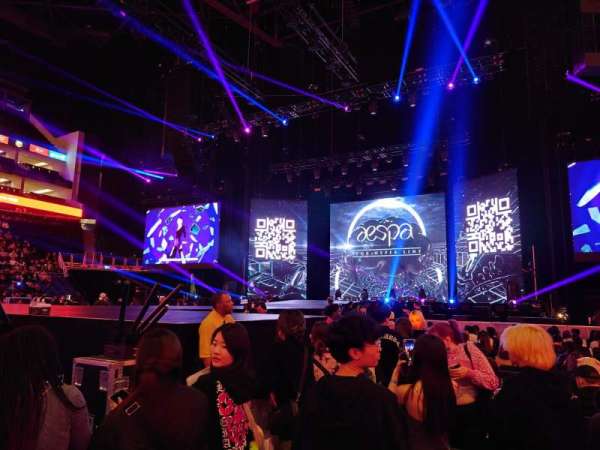 The O2, London, section: Floor B3, row: A, seat: 47