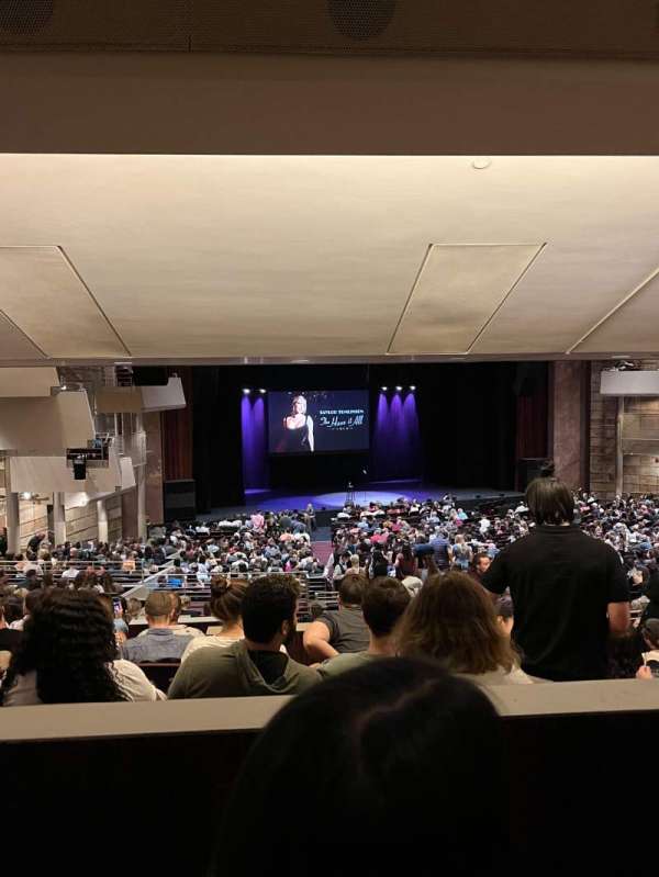 Temple Buell Theatre, section: Orchestra E, row: ZZ, seat: 3