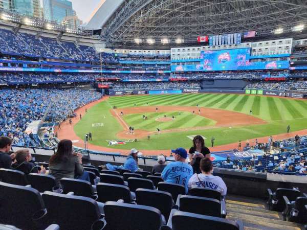 Rogers Centre, section: 222A, row: 7, seat: 1