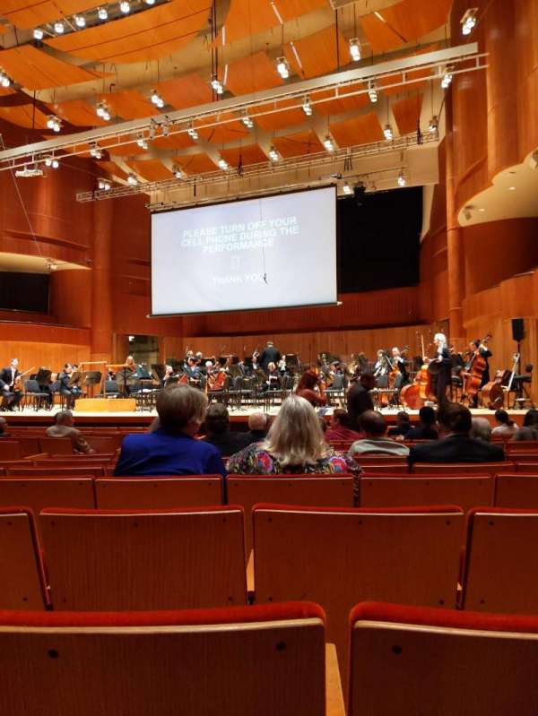 Joseph Meyerhoff Symphony Hall, section: Orchestra R, row: Q, seat: 16