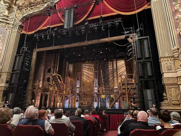 James M. Nederlander Theatre, section: Orchestra R, row: K, seat: 2