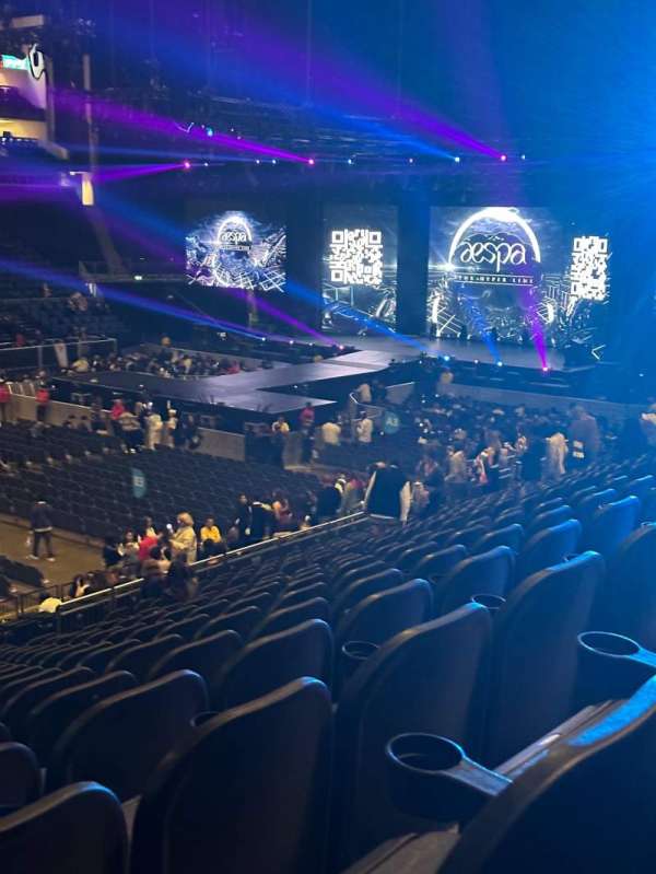 The O2, London, section: 110, row: X, seat: 303