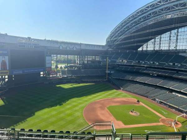 American Family Field, section: 432, row: 17, seat: 1