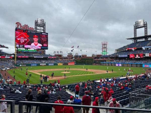 Citizens Bank Park, section: 122, row: 28, seat: 5