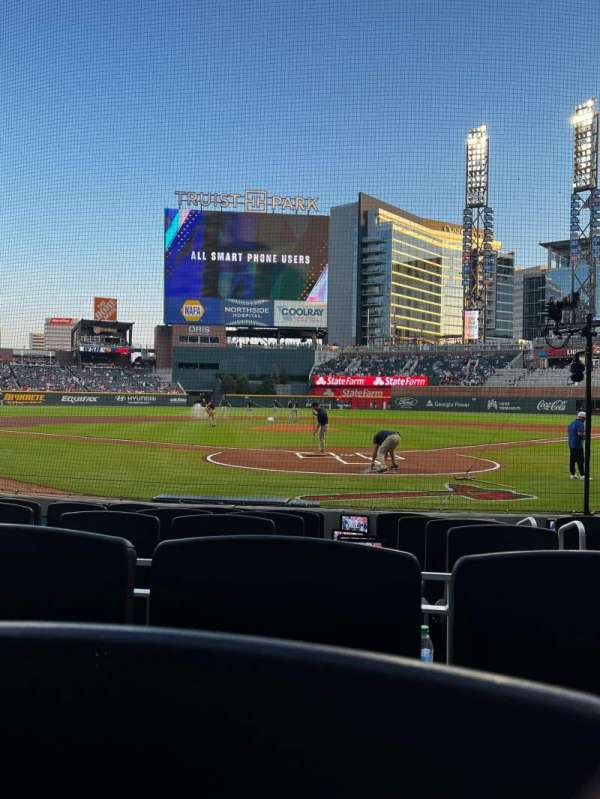 Truist Park, section: 26, row: 8, seat: 3