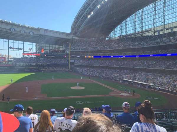 American Family Field, section: 224, row: 6, seat: 13