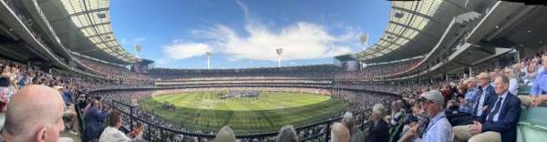 Melbourne Cricket Ground, section: N42, row: B, seat: 20