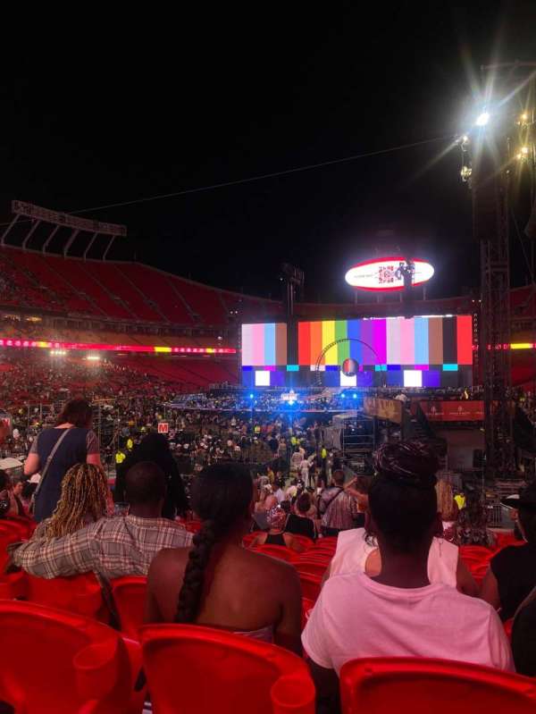 Arrowhead Stadium, section: 126, row: 24, seat: 17