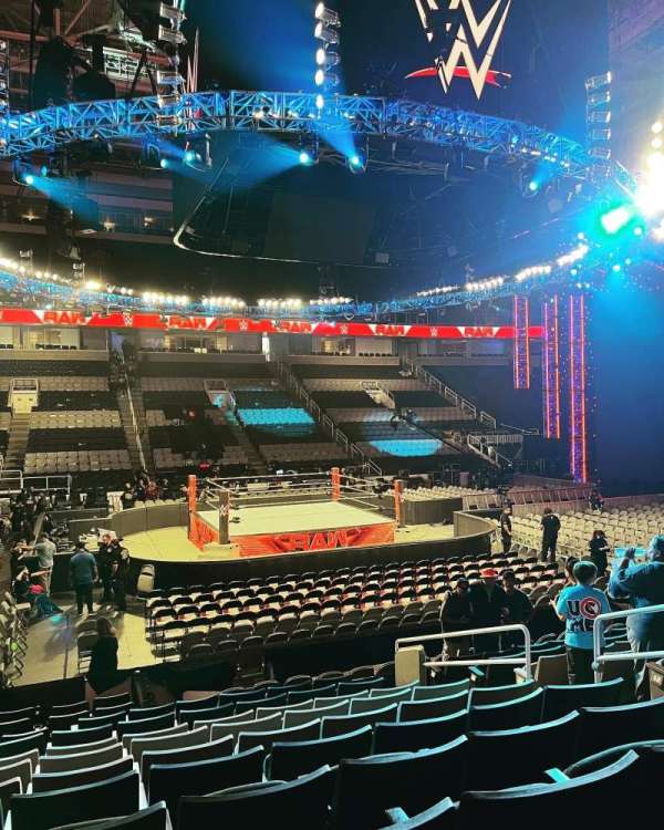 SAP Center, section: 102, row: 12, seat: 6,7